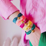 18K Light Ribbon Coin Lion Wrap Bracelet