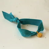 18K Light Ribbon Coin Lion Wrap Bracelet