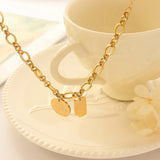 18K Light Good Lucky Chain Bracelet Geometric Jewelry