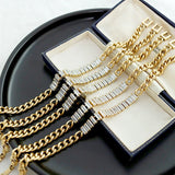18K Retro Pearl Set Buckle Bracelet