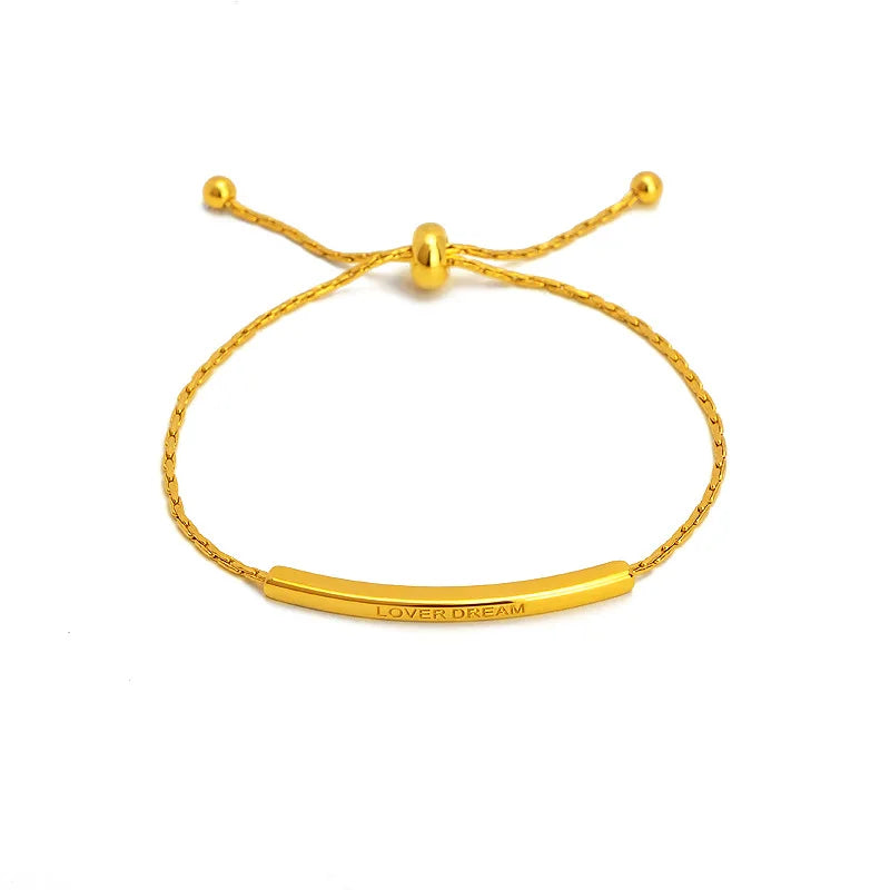 Adjustable English Telescopic Bracelet - Dream Bracelet Gift