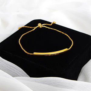 Adjustable English Telescopic Bracelet - Dream Bracelet Gift