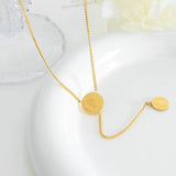 18K Double Queen Pendant Necklace Jewelry