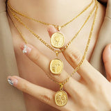 Simple Flower Clavicle Necklace Punk Choker Collar