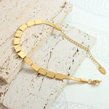 18K Snake Bone Chain LOVE Print Bracelet