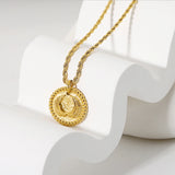 18K Wings Of Freedom Pendant Necklace Punk Choker Jewelry