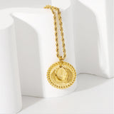18K Wings Of Freedom Pendant Necklace Punk Choker Jewelry