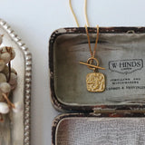 Elegant 18K OT Buckle Clavicle Pendant Necklace for Women