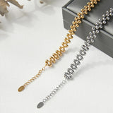 18K Bead Bracelet Telescopic Jewelry Women Gift