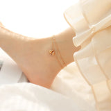 Bohemia Chain Ankle Bracelet Foot Jewelry Bell Anklet for Women