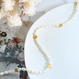 Baroque Pearl Clavicle Chain Necklace Choker