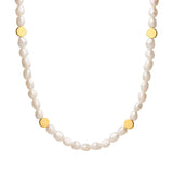 Baroque Pearl Clavicle Chain Necklace Choker