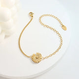 Retro Daisy Chain Bracelet - Unique Bangle Jewelry