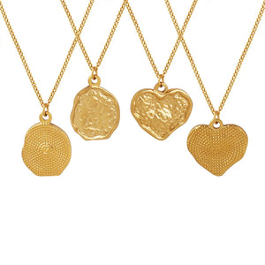 Vintage Heart Clavicle Pendant Necklace for Women