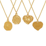 Vintage Heart Clavicle Pendant Necklace for Women