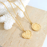 Vintage Heart Clavicle Pendant Necklace for Women