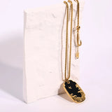 Vintage Light Petrel Sweater Chain Pendant Necklace