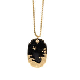 Vintage Light Petrel Sweater Chain Pendant Necklace