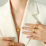 Vintage Planet Clavicle Chain Necklace Pendant