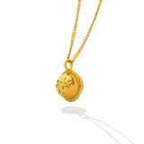 Vintage Planet Clavicle Chain Necklace Pendant