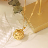 Vintage Planet Clavicle Chain Necklace Pendant