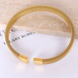 Vintage Woven Open Bracelet Bangles Wrap Bracelet Jewelry