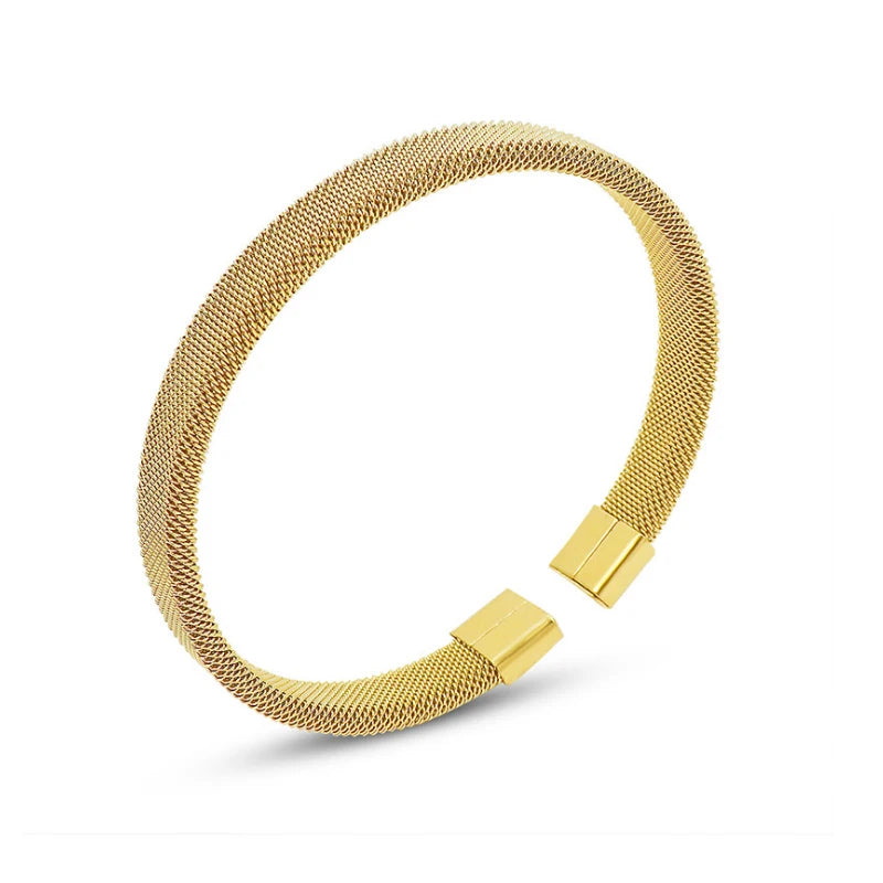 Vintage Woven Open Bracelet Bangles Wrap Bracelet Jewelry