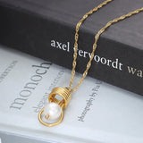 18k Freshwater Pearl Bulb Pendant Necklace for Women