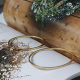 18k Minimalist Cuff Bracelets Unisex Pulseras Couple Jewelry