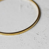 18k Minimalist Cuff Bracelets Unisex Pulseras Couple Jewelry