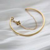 18k Tassel Chain Open Bracelet Bangle Cuff for Female Jewelry