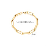 Vintage Cuban Chain Bracelet for Women