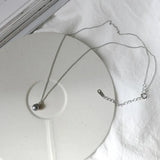 925 Sterling Silver Pearl Necklace Pendant Summer Jewelry Gift