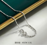 925 Sterling Silver Basic Chain for Necklace Jewelry