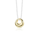 925 Silver Bead Chain Necklace Pendant Clavicle Jewelry