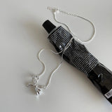 925 Silver Bow Snake Bone Necklace Pendant Personality Collar Jewelry