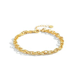 925 Silver Twist Woven Bracelet Light Ladies Bracelet Jewelry