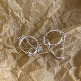 925 Silver Knot Chain Earrings for Women