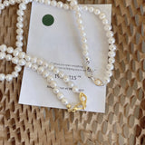925 Silver Freshwater Pearl Bead Necklace Choker