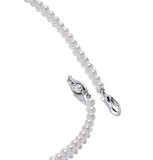 925 Silver Freshwater Pearl Bead Necklace Choker