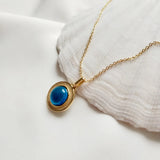 925 Sterling Silver Angel Magic Crystal Necklace for Women