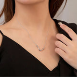 925 Silver Retro Chain Neckl...