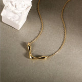 925 Silver Retro Chain Neckl...