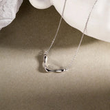 925 Silver Retro Chain Neckl...
