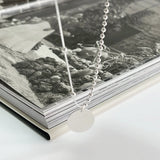 925 Silver Coin Bead Chain Necklace for Women