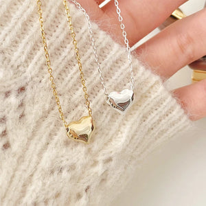 925 Silver Heart Necklace Pendant Personalized Jewelry