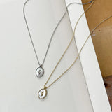 925 Silver Tulip Shell Pendant Necklace for Women
