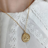 925 Sterling Silver Vintage Prince and King Necklace Pendant