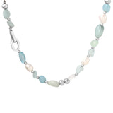Bohemian Freshwater Pearl Tassel Chain Necklace
