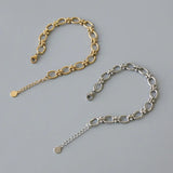 Minimalist Chain Couple Bracelets Punk Relationship Bracelet Bangle